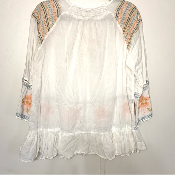 Cupio boho embroidered top small - Picture 2 of 7